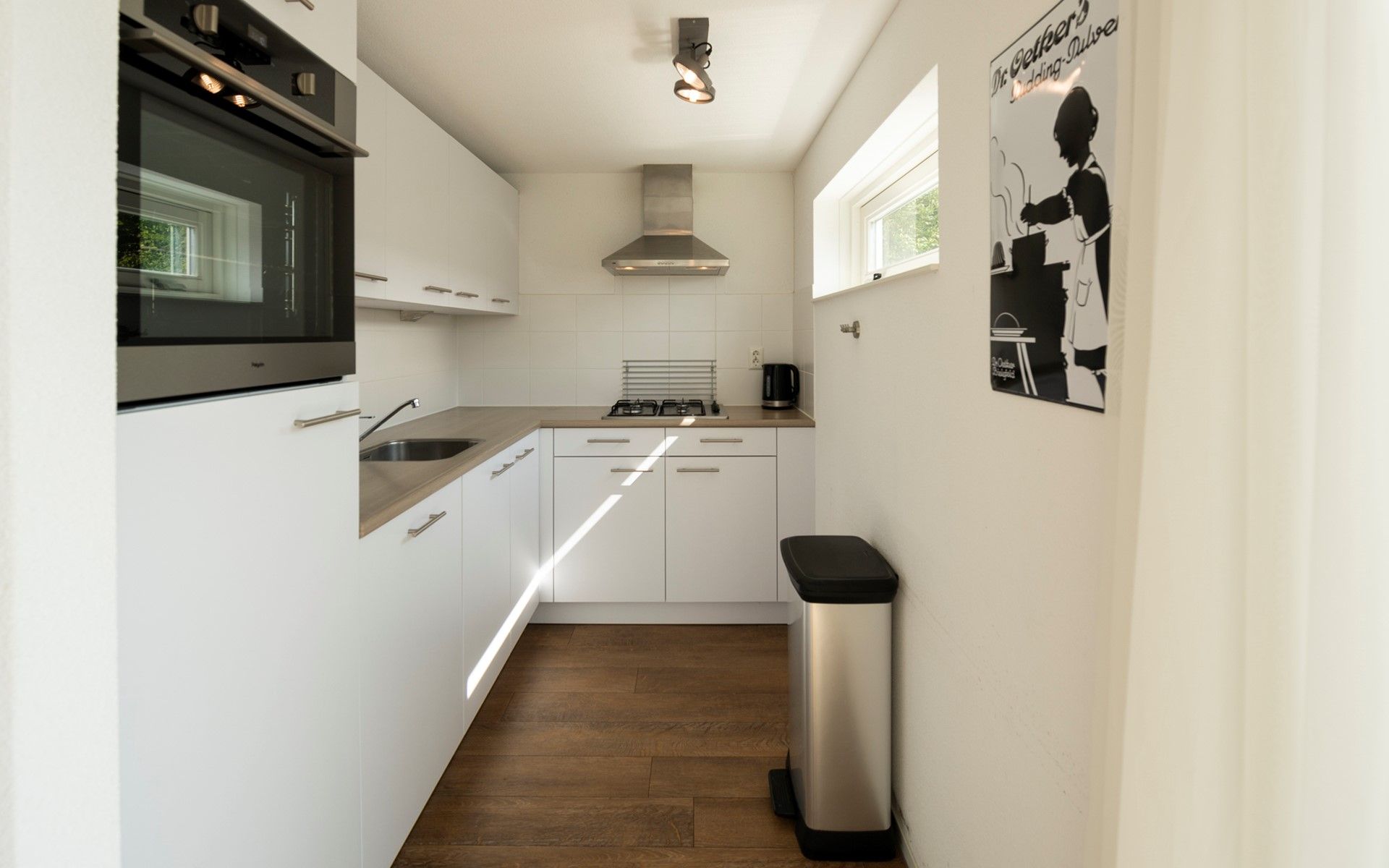 Gezellige keukenhoek in Vakantiehuis Zonnedorp 27 Beach Villa Renesse.