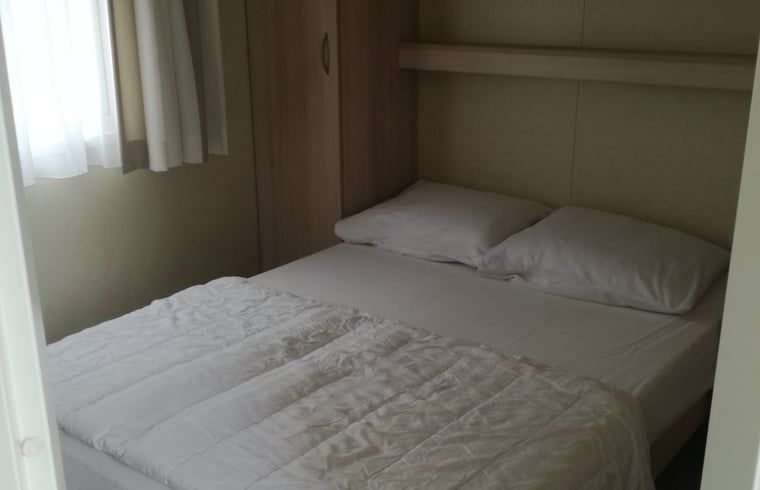 Comfortabele slaapkamer in Vakantiehuisje in Kerkwerve, Schouwen-Duiveland.