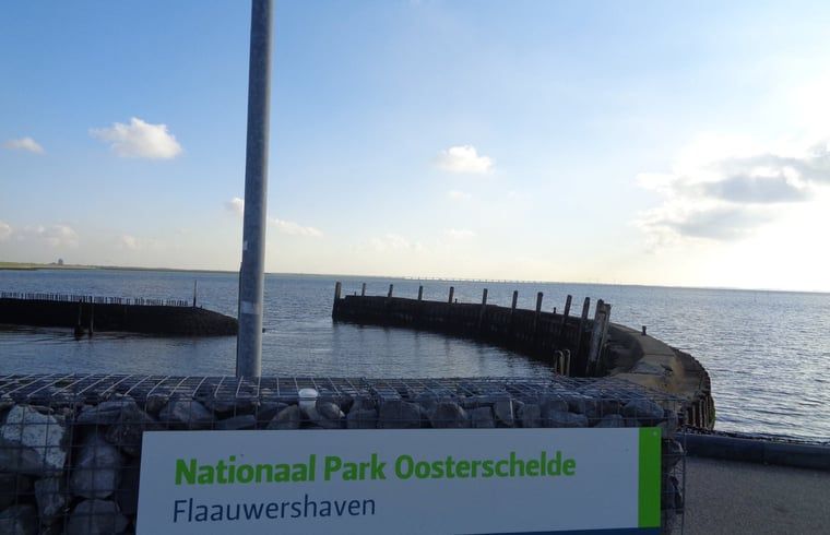 Nationaal Park Oosterschelde nabij Vakantiehuisje in Kerkwerve, Zeeland.