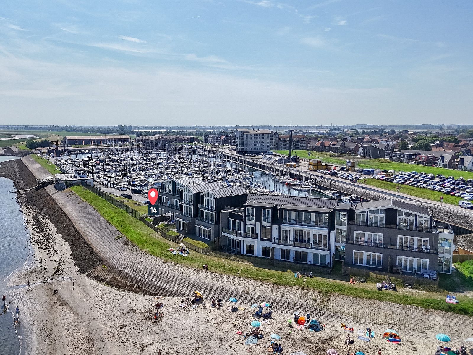 Guest house 610181 - Apartment Tholen - Havenweg 8-14