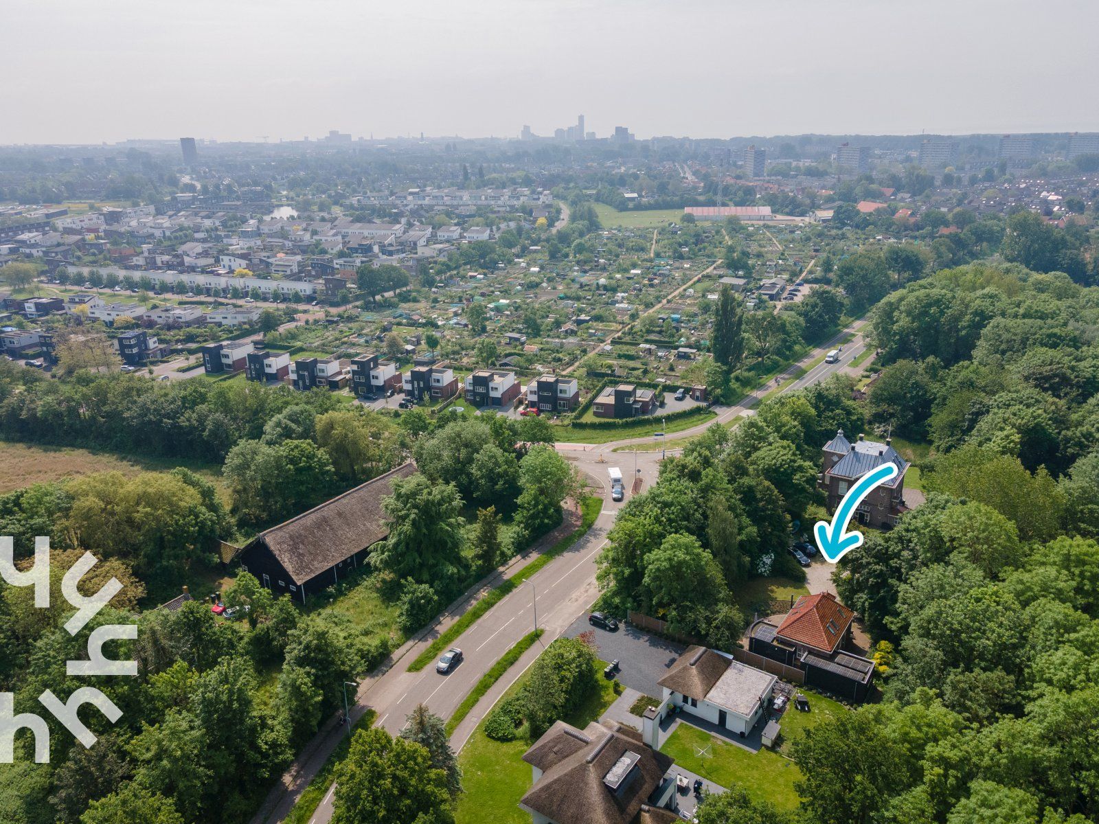Entrance to vacation home ZE1302 in Koudekerke, Walcheren with access to the garden in Zeeland.