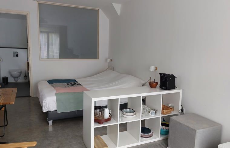 Cozy bedroom in Holiday home in Koudekerke, Walcheren, with modern furnishings and comfortable amenities in Zeeland.