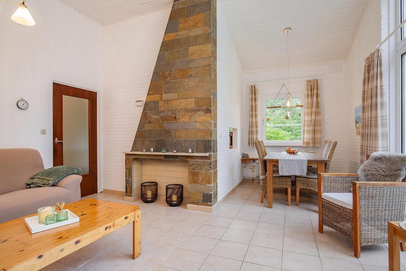 Atmosphaerischer Kamin in VZ2420 Ferienbungalow Oostkapelle, Zeeland