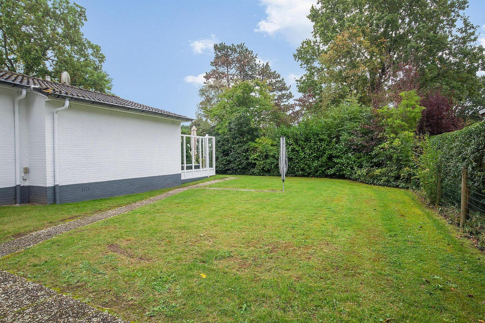 Hinterhof von VZ2420 Ferienbungalow Oostkapelle mit viel Privatsphaere