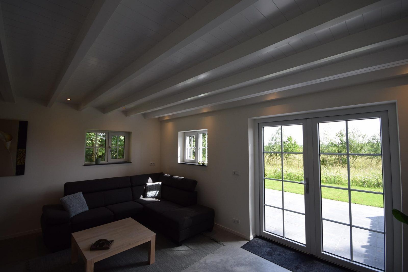 Gemuetliches Wohnzimmer der Doppelhaushaelfte VZ1167 in Oostkapelle, Walcheren, Zeeland.