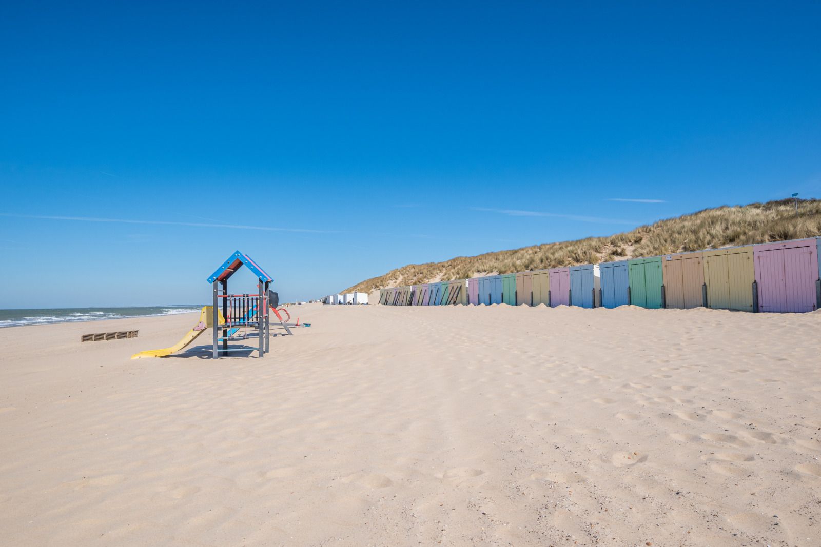 Hinterhof des Ferienhauses ZE1509, Oostkapelle, Walcheren.