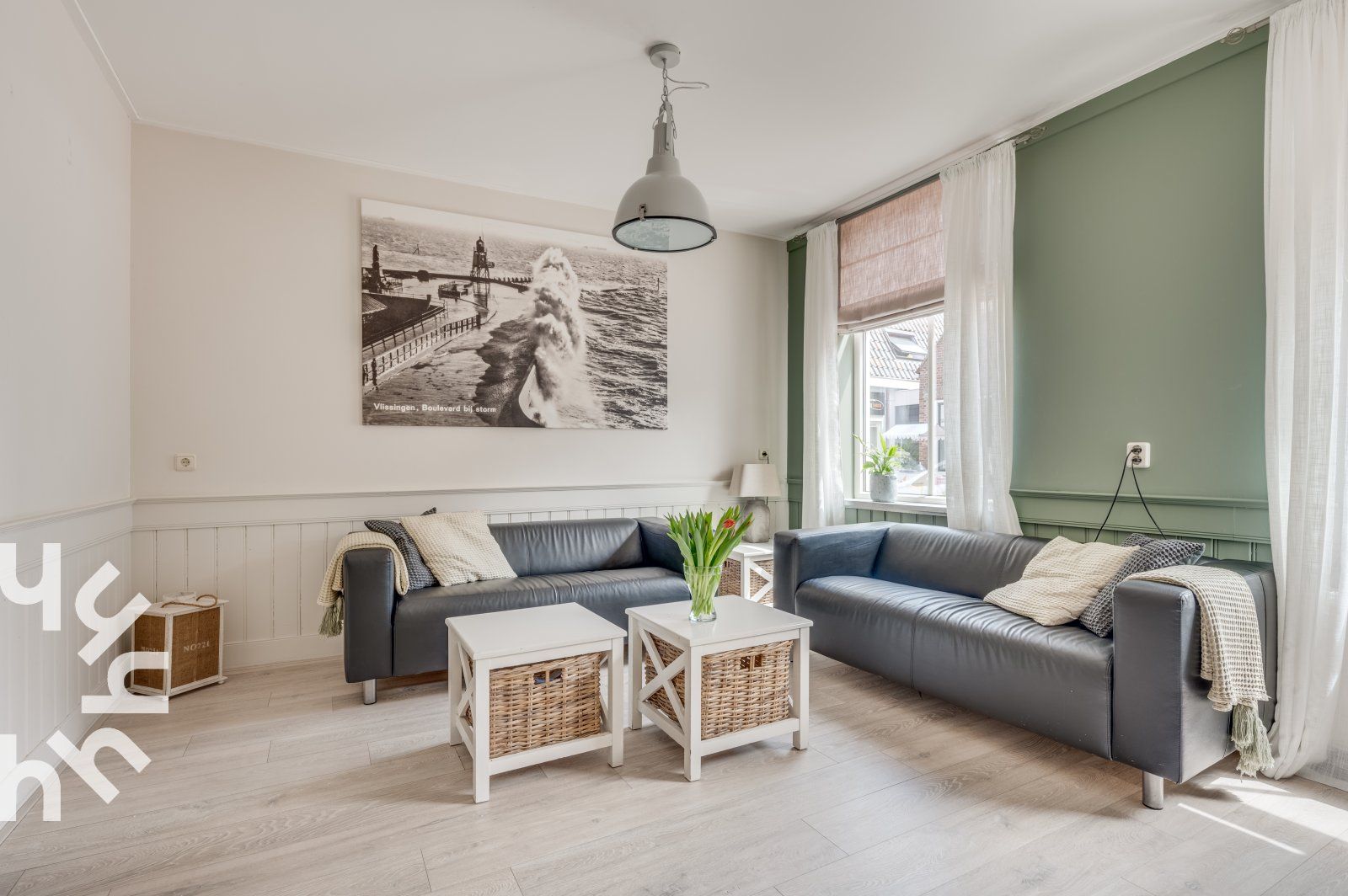 Moderne Kueche im Ferienhaus ZE067 Oostkapelle Walcheren mit Bar