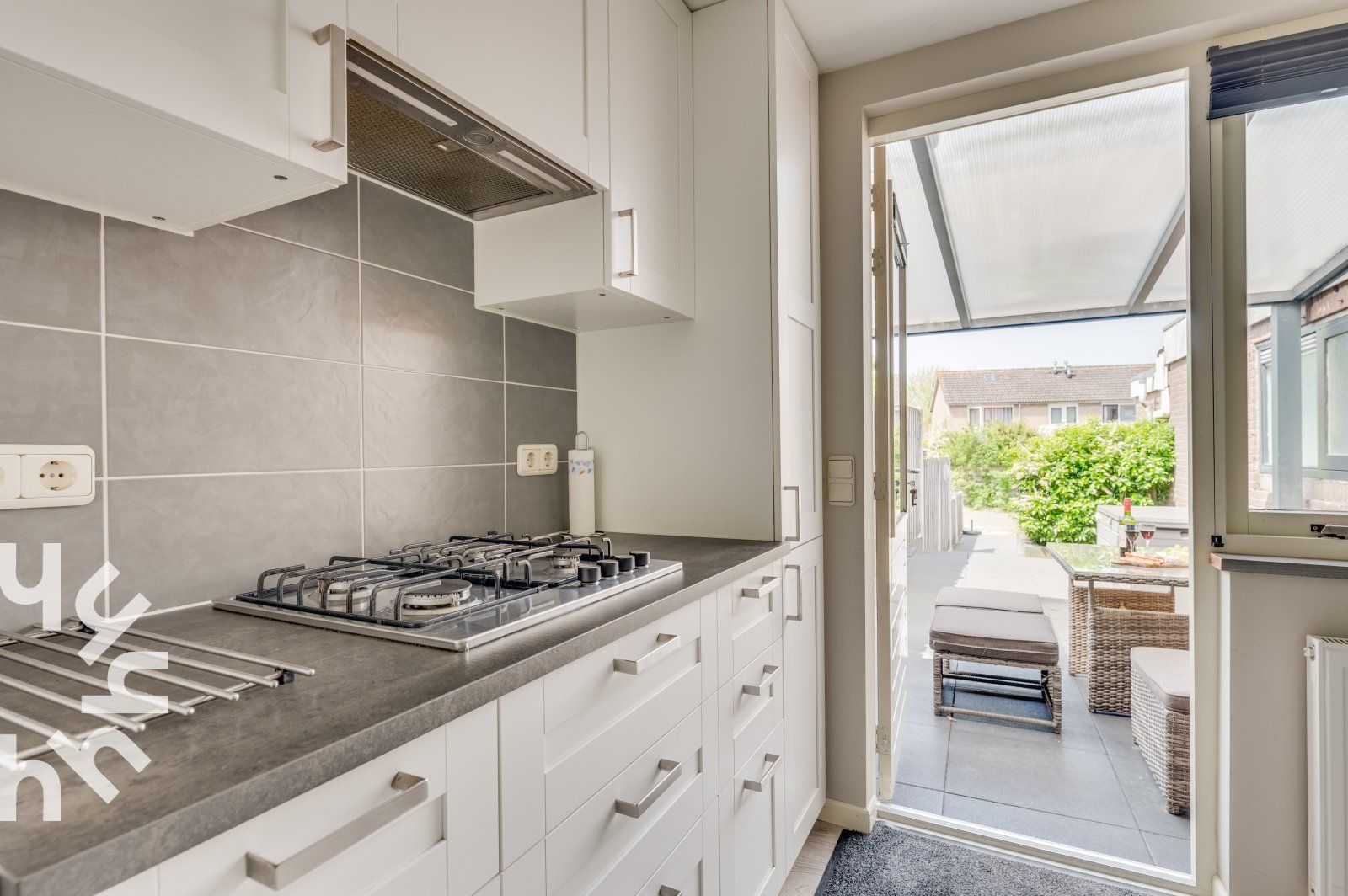 Luftaufnahme des Ferienhauses ZE067 in Oostkapelle Walcheren Zeeland