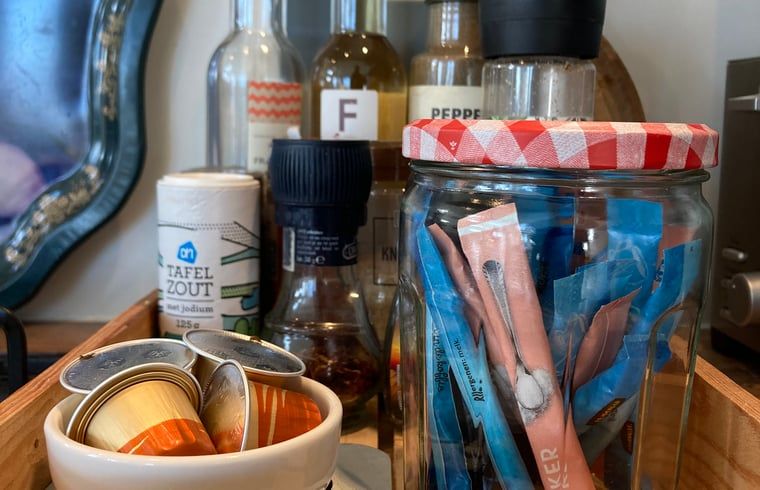 Luchtfoto van Oostkapelle en omgeving, locatie van vakantiehuis.