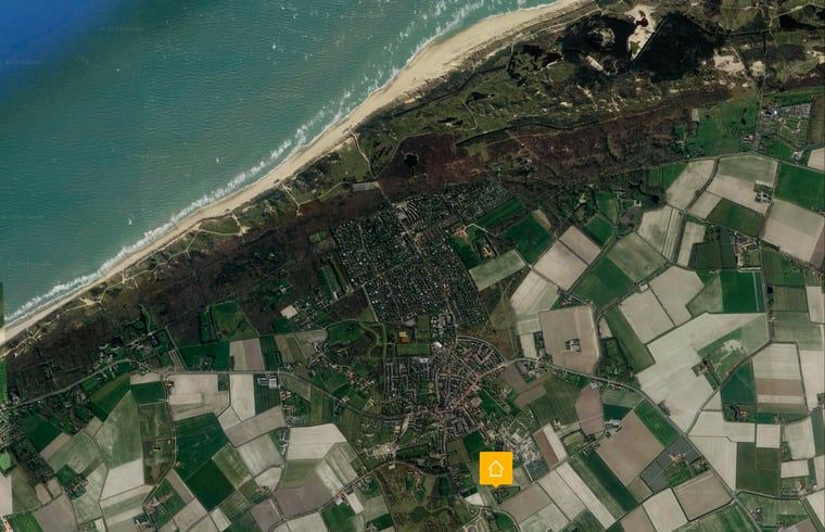 Netjes toilet in Huisje in Oostkapelle, vakantiehuis in Walcheren.