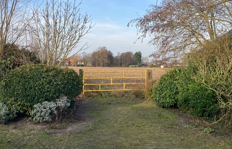 Informatiebord over Hofstede Cranensteijn bij Huisje in Oostkapelle.