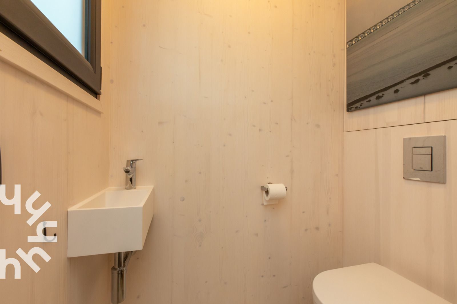 Village street with church in Oostkapelle near vacation home ZE721, Walcheren.