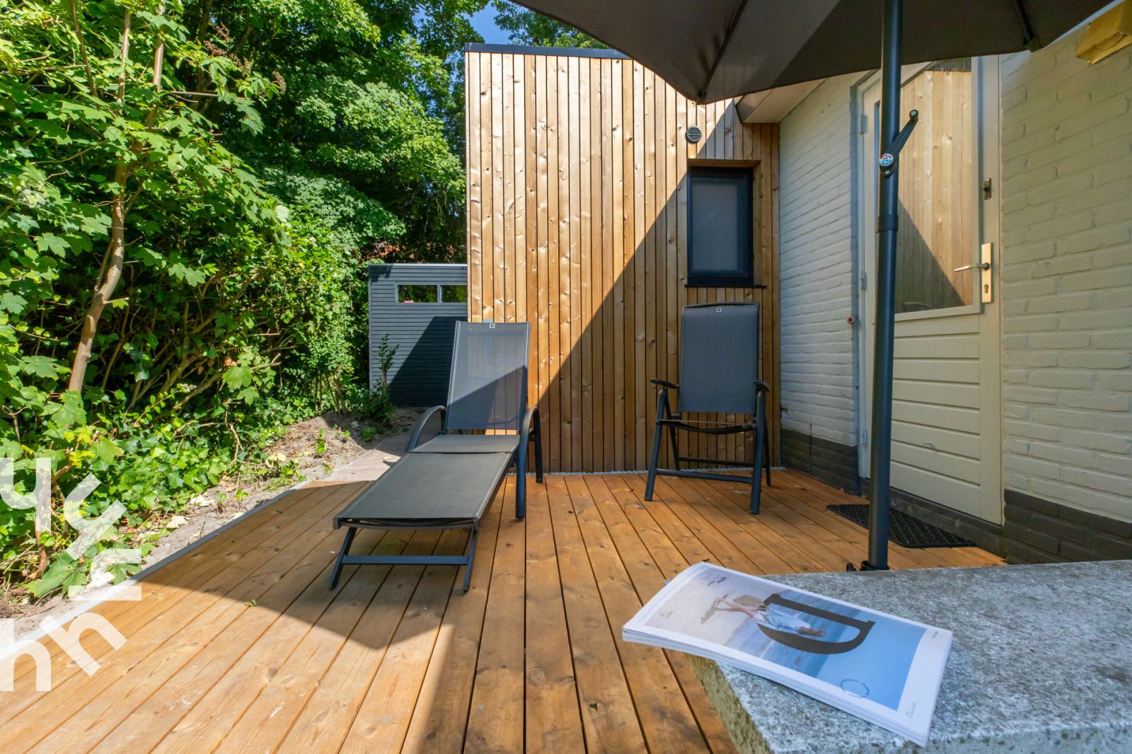 Forest path near vacation home ZE721, Oostkapelle, Walcheren.