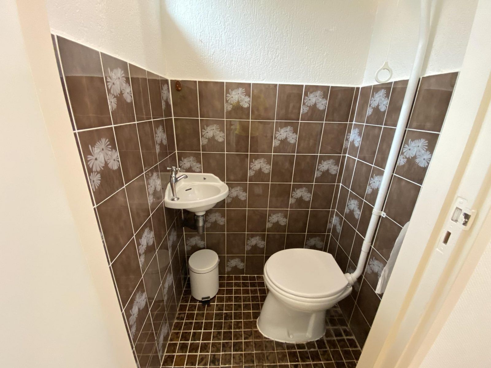 Apart toilet in VZ1007 Vakantiebungalow, Oostkapelle, Walcheren, Zeeland.