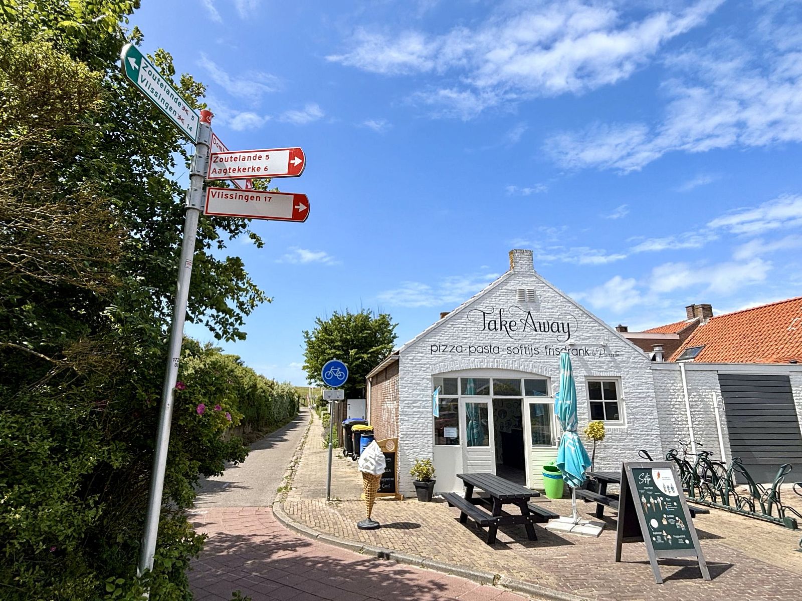 Verblijf 620309 - Appartement Walcheren - Appartement Gemütliche Ferienwohnung Westkapelle mit Terras