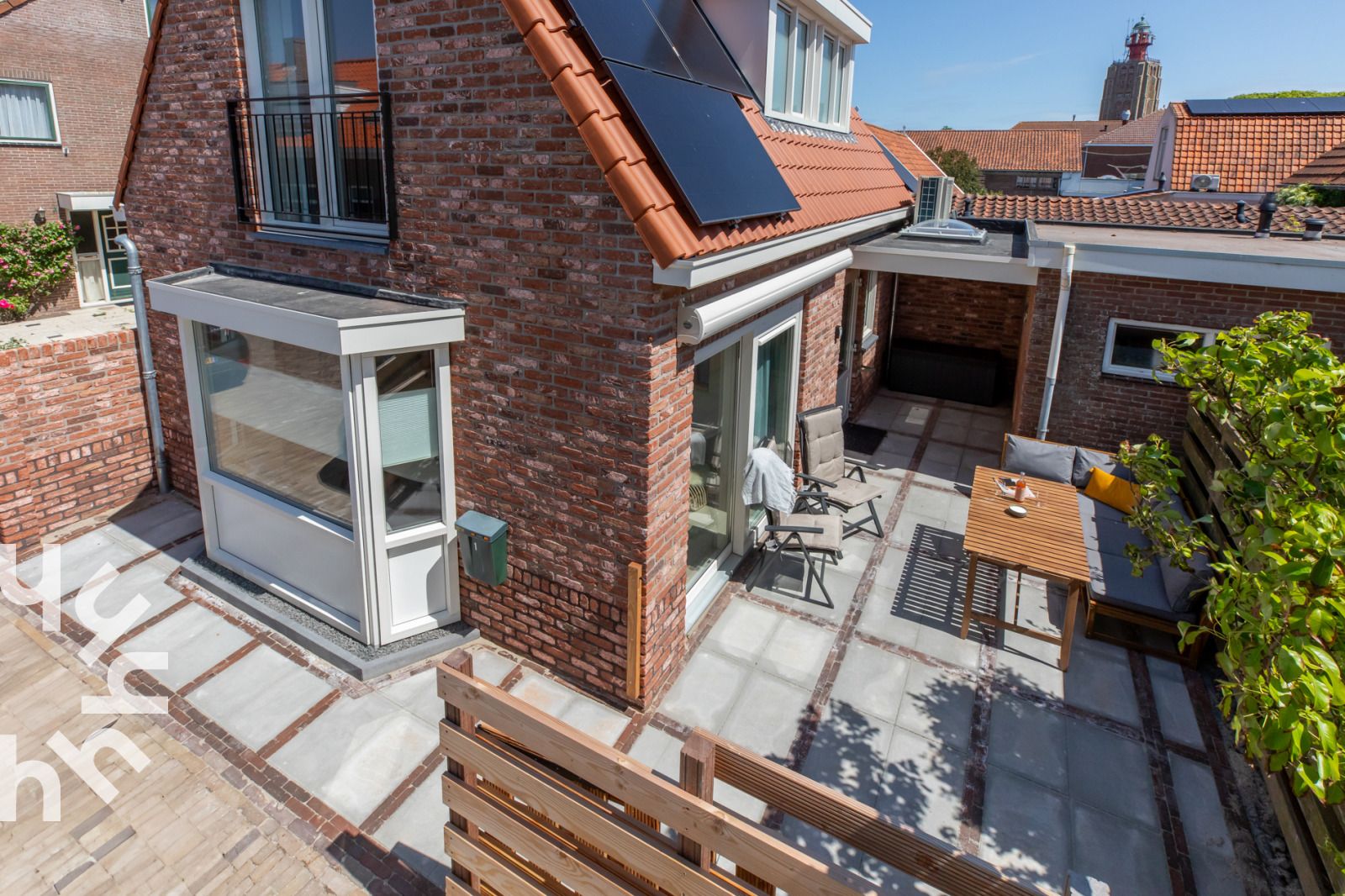 Lighthouse near vacation home ZE1508 in Westkapelle, Walcheren, Zeeland.