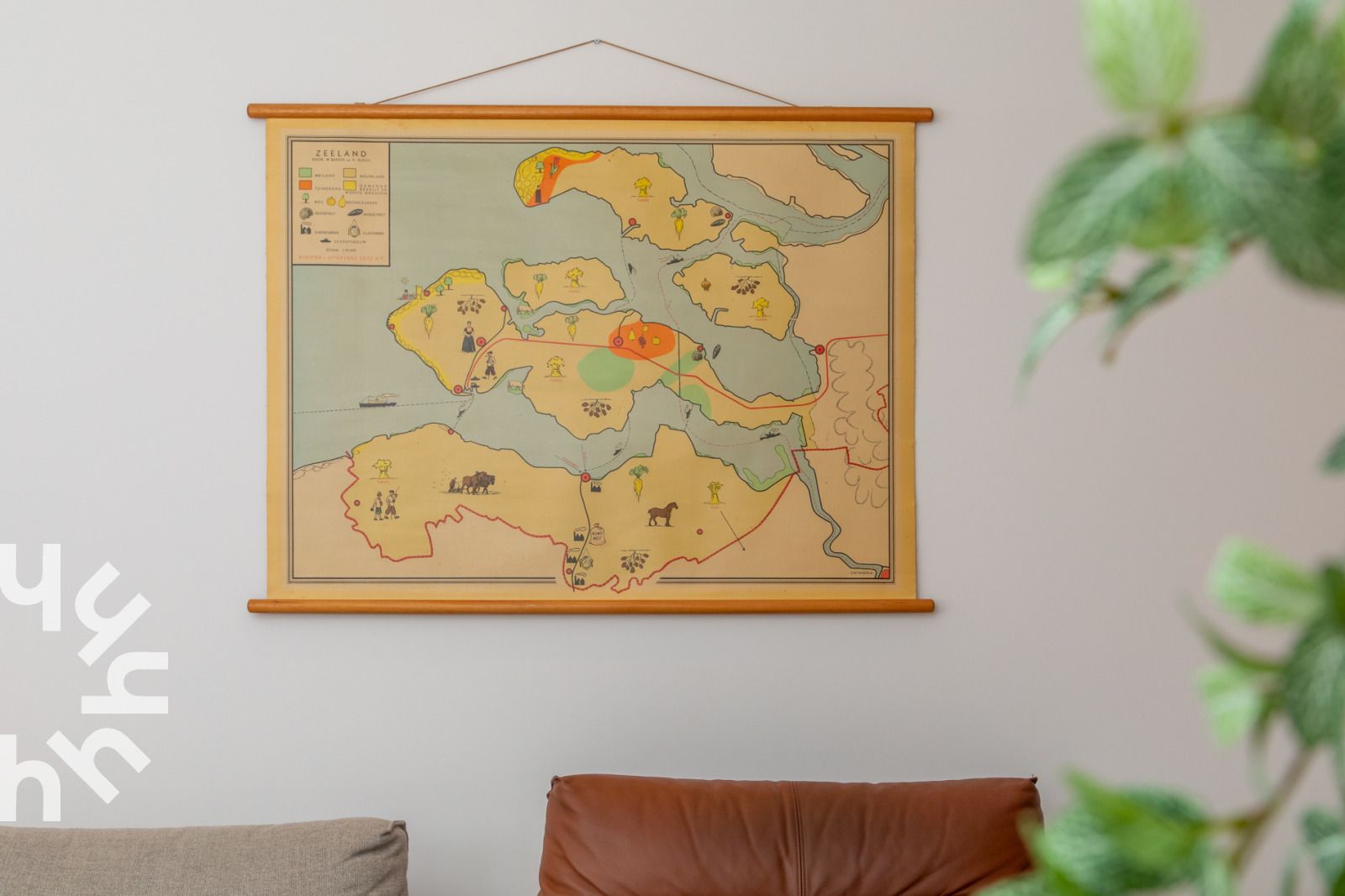 Modern kitchen in vacation home ZE1508, Westkapelle, Walcheren, Zeeland.