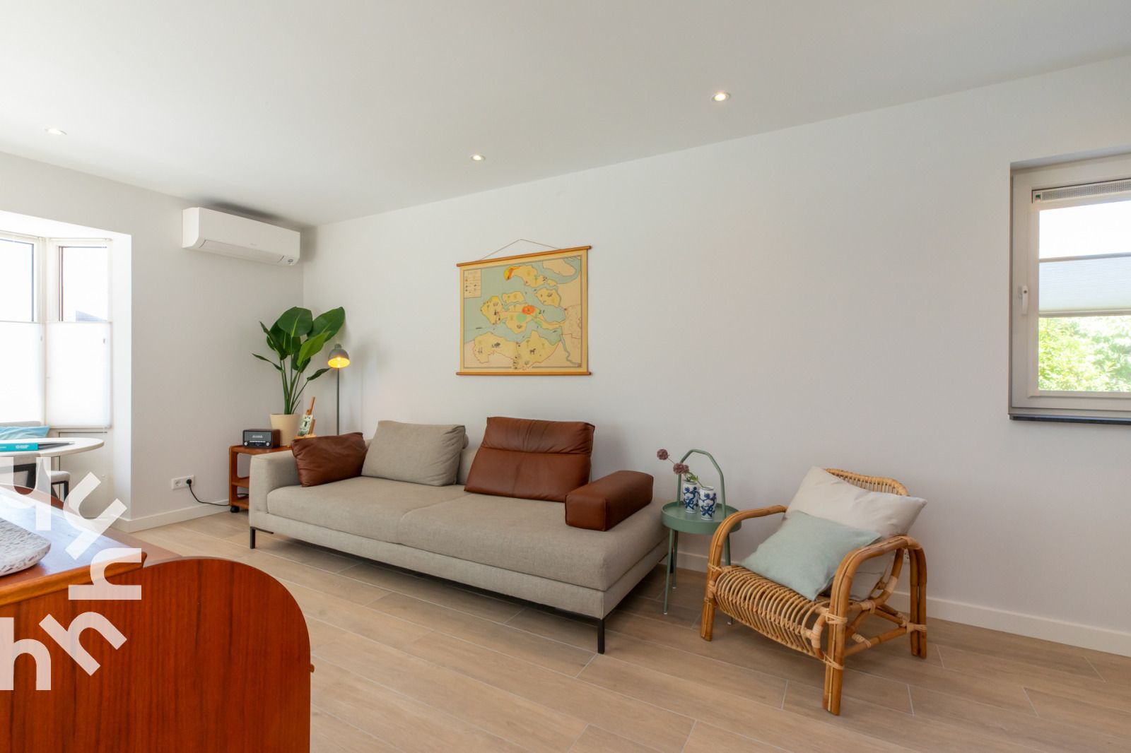 Front view of vacation home ZE1508 in Westkapelle, Walcheren, Zeeland.