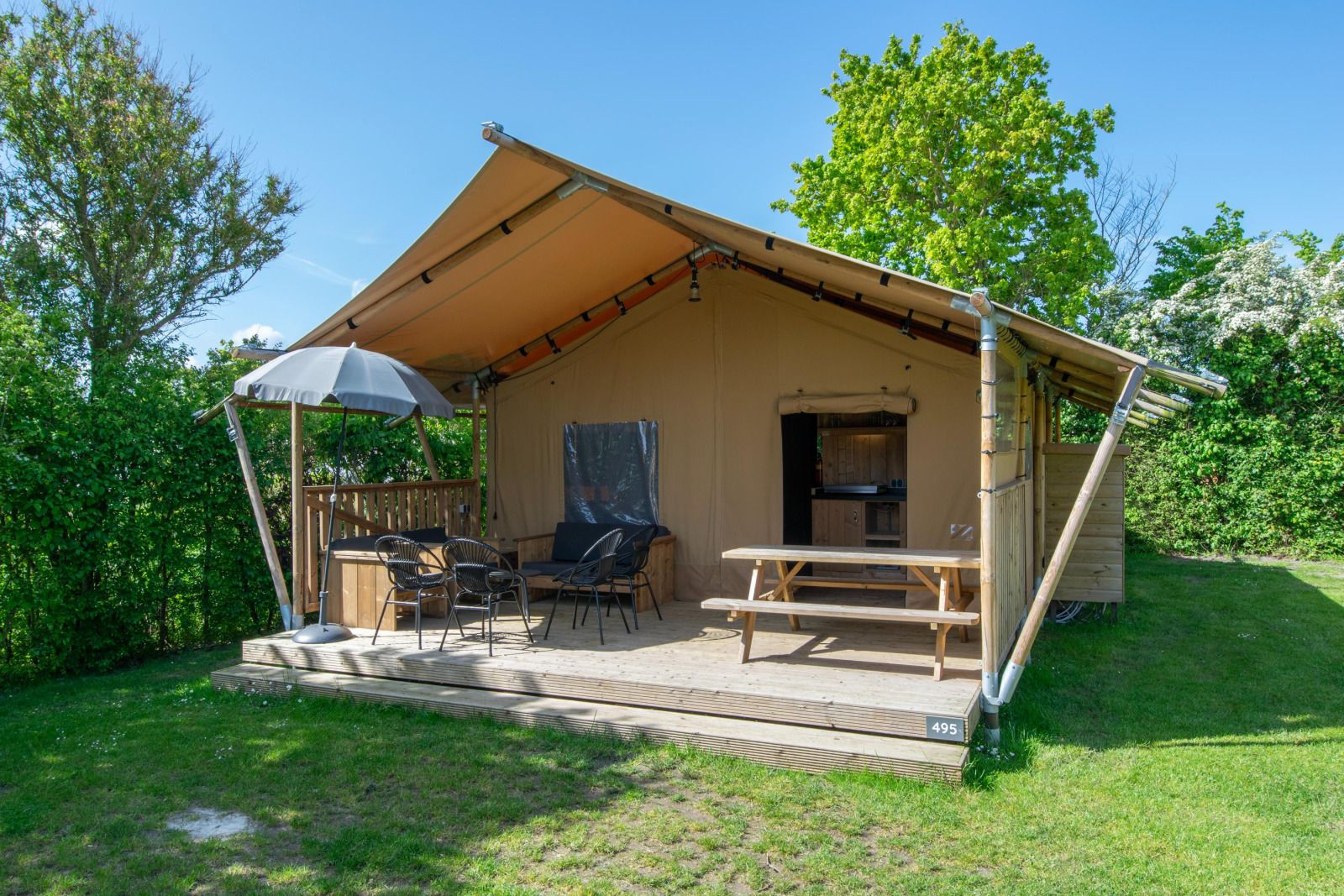 Unterkunft 6204203 - Zelthaus Walcheren - Safaritent 5K