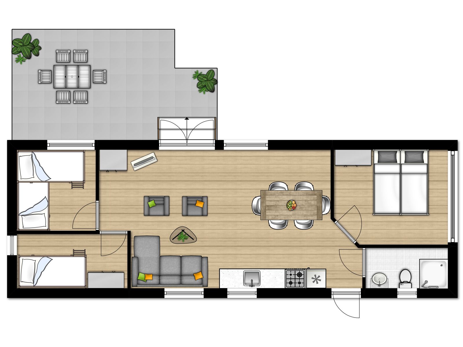 Unterkunft 6204205 - Ferienhaus Walcheren - SCR