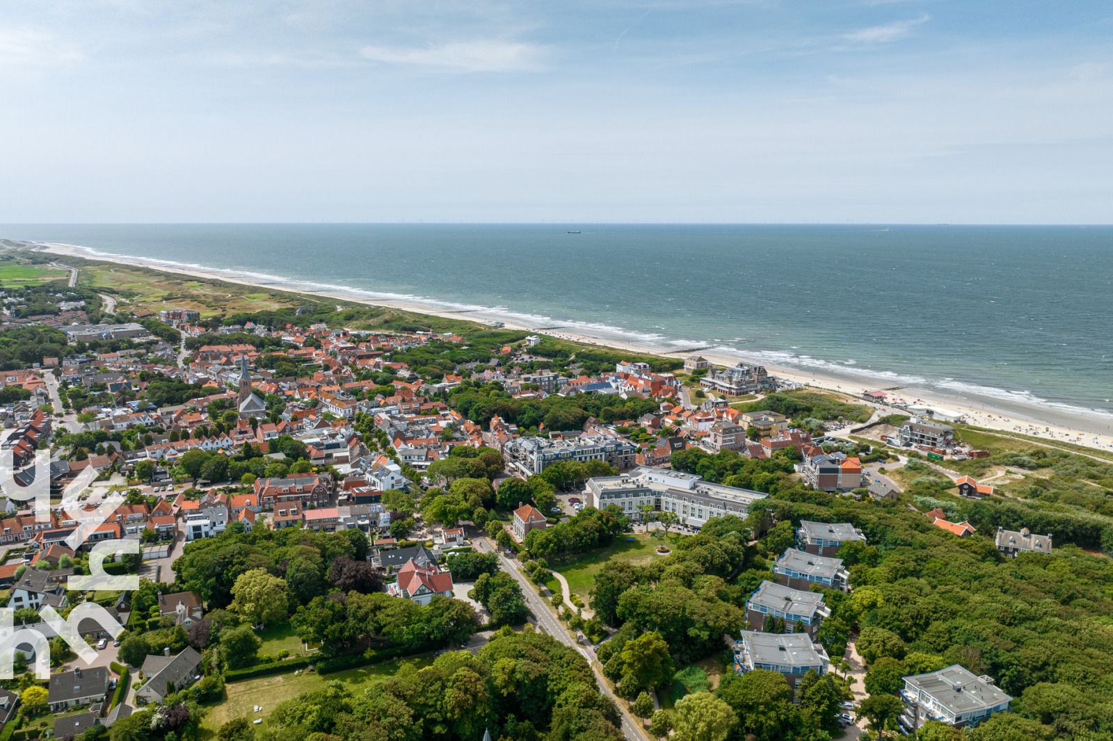 Strand bei Domburg in der Naehe des Ferienhauses ZE1408, Walcheren, Zeeland.