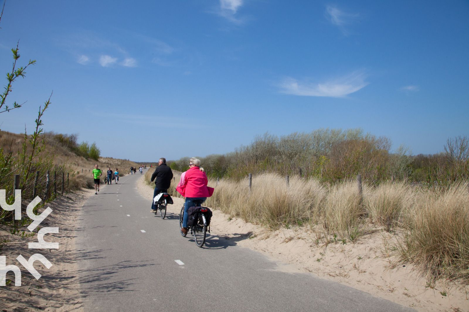 Luchtfoto van vakantiehuis ZE379 in Vlissingen, Walcheren, met nabijgelegen natuur.