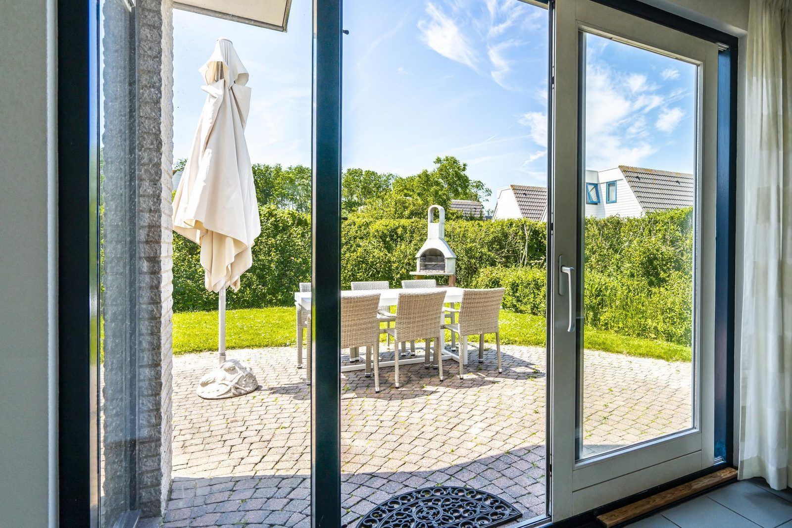 Blick vom Ferienhaus VZ1143 in Vlissingen auf Walcheren, Zeeland.