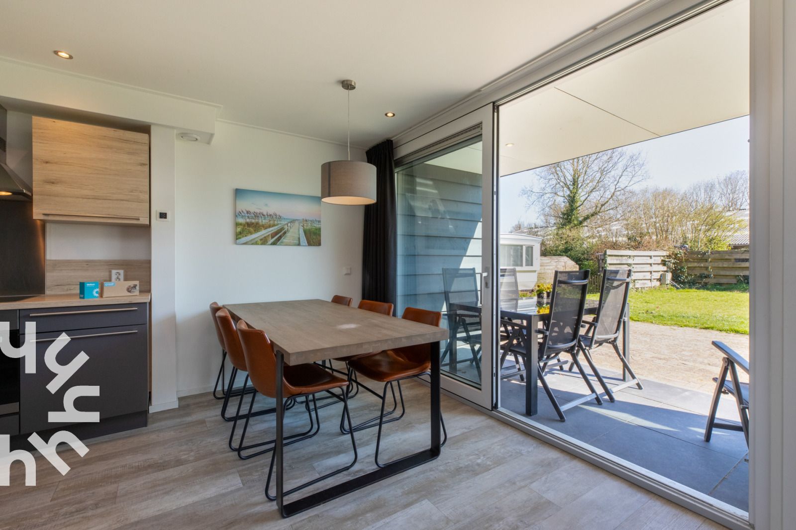 Paardrijden langs het strand in de buurt van vakantiehuis ZE1447, Aagtekerke, Walcheren.