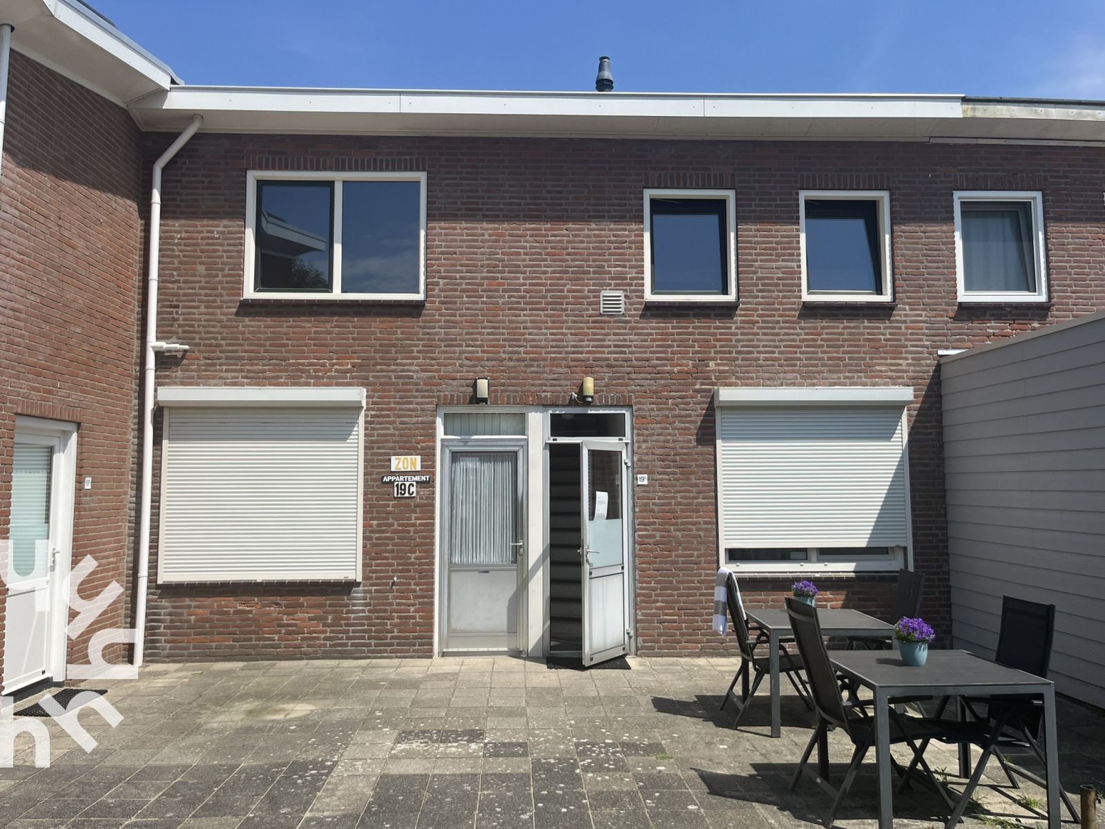 Panoramic view of the coastline of Zoutelande, Walcheren, from vacation home ZE303.