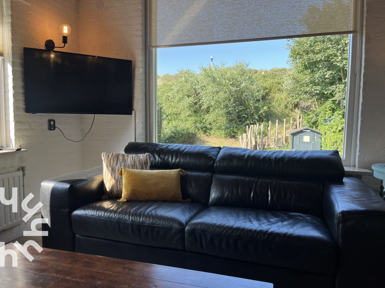 Strandpad naar de zee nabij vakantiehuis ZE312 in Zoutelande, Walcheren met prachtig uitzicht op de horizon in Zeeland.