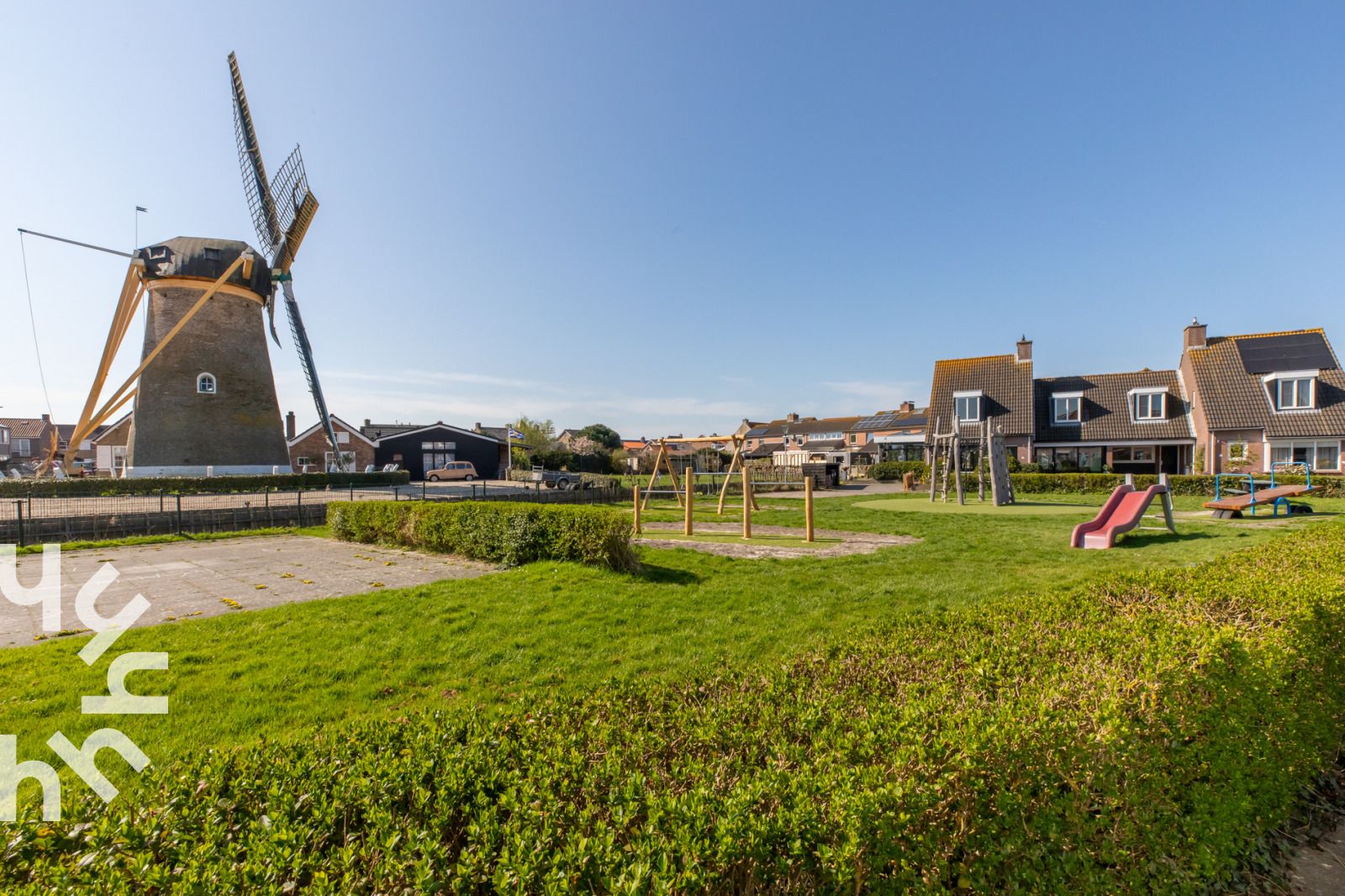 Slaapkamer met stapelbed in vakantiehuis ZE281 in Zoutelande, Walcheren, Zeeland.