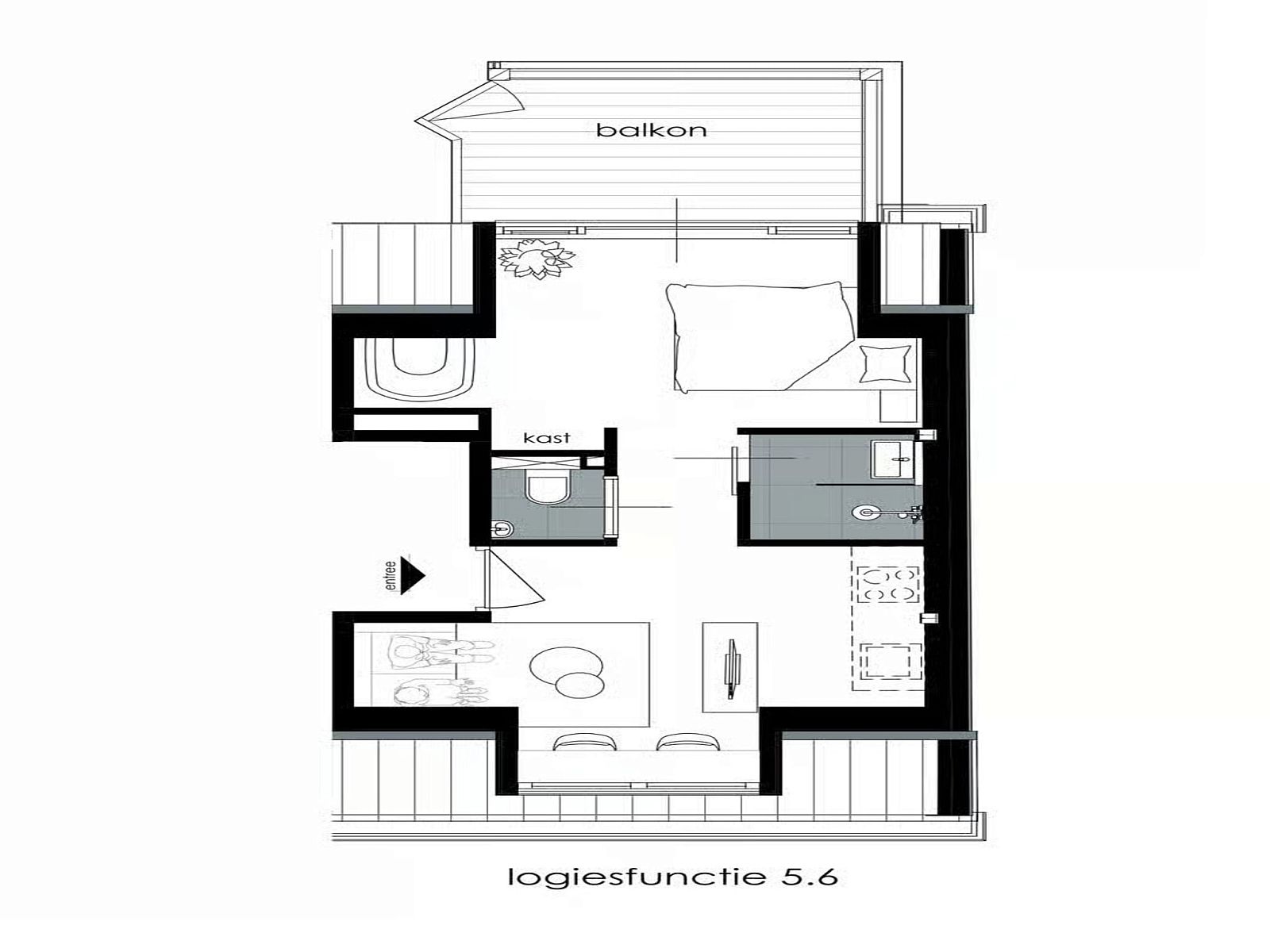 Guest house 6207168 - Apartment Walcheren - Plein 40 Lodge 13 - New