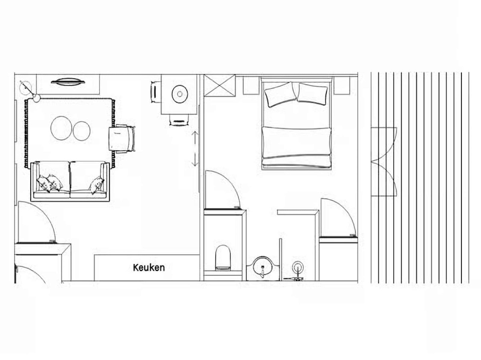 Guest house 6207171 - Apartment Walcheren - Plein 40 Lodge 16