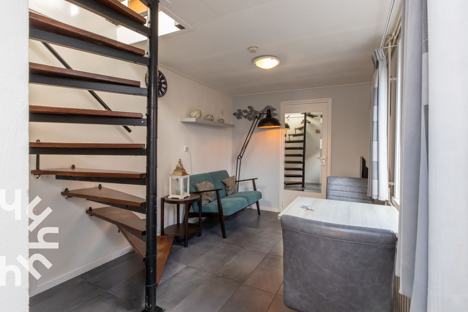 Comfortabele zithoek in vakantiehuis ZE1633 te Zoutelande, Walcheren, Zeeland.