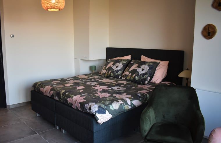 View from the bedroom in Holiday home in Vrouwenpolder, Walcheren, Zeeland with access to terrace.