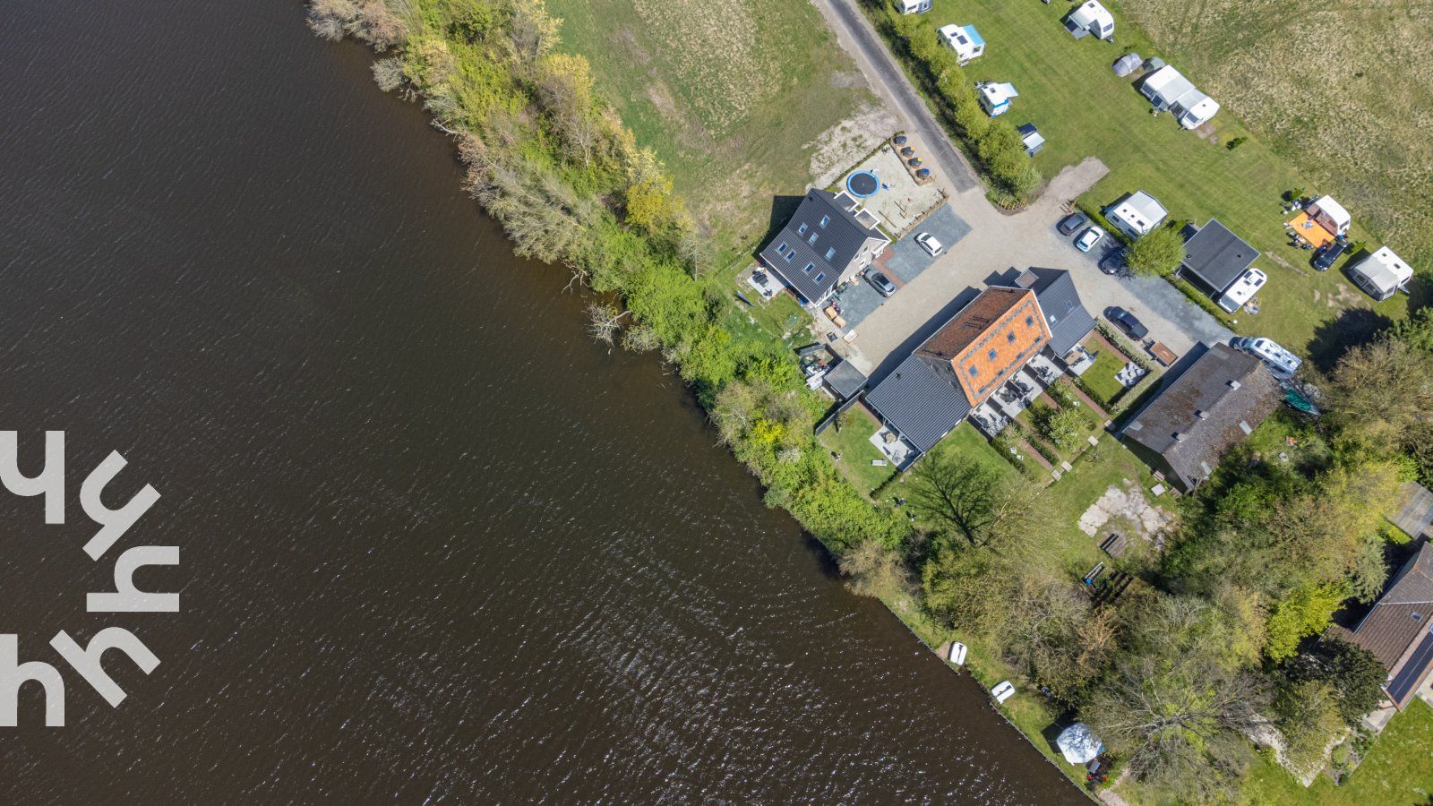Authentic exterior of vacation home ZE1152 in Veere, Walcheren, Zeeland.