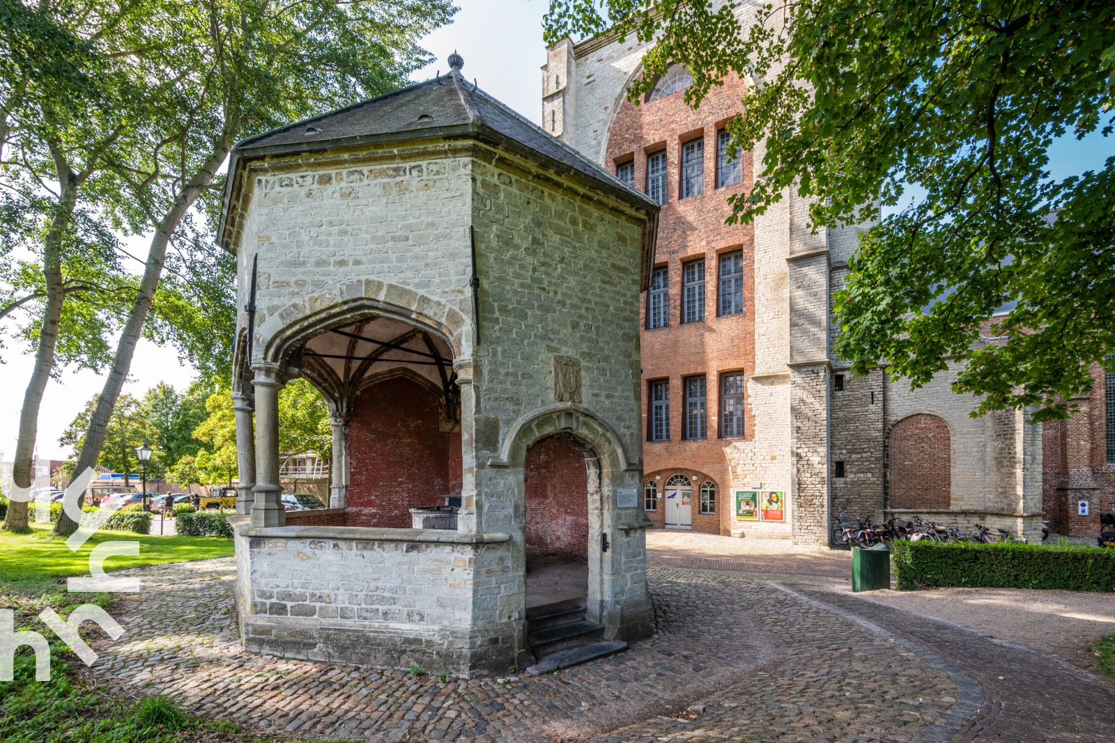 Local market near vacation home ZE1152 in Veere, Walcheren, Zeeland.