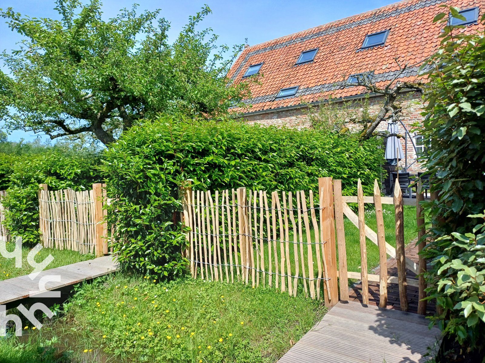 Exterior of vacation home ZE1151, Veere, Walcheren, Zeeland, with authentic look.