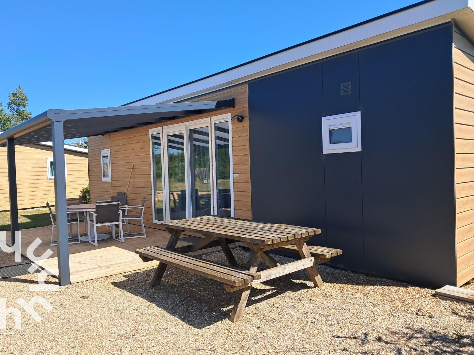 Tweepersoons slaapkamer in vakantiehuis ZE1265, Meliskerke, Walcheren.