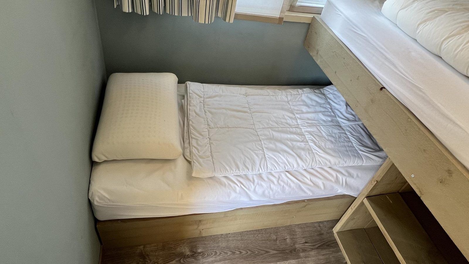 Komfortable Betten in VZ808 Ferienhaus in Breskens, Zeeuws-Vlaanderen, Zeeland.