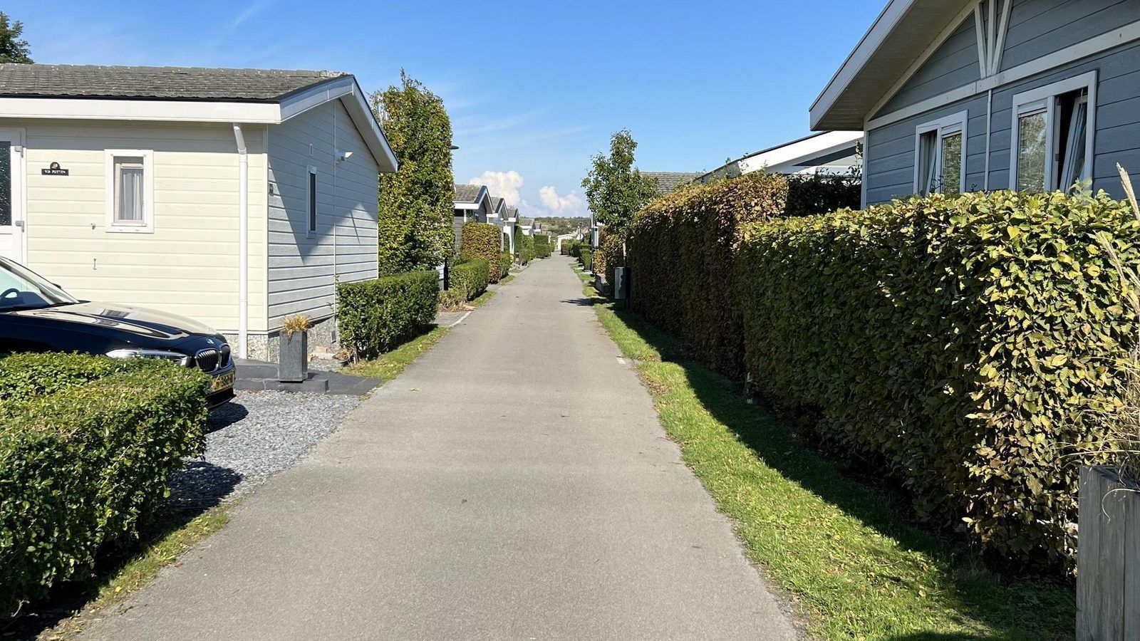 Gruene Umgebung um das Ferienhaus VZ808 in Breskens, Zeeland.