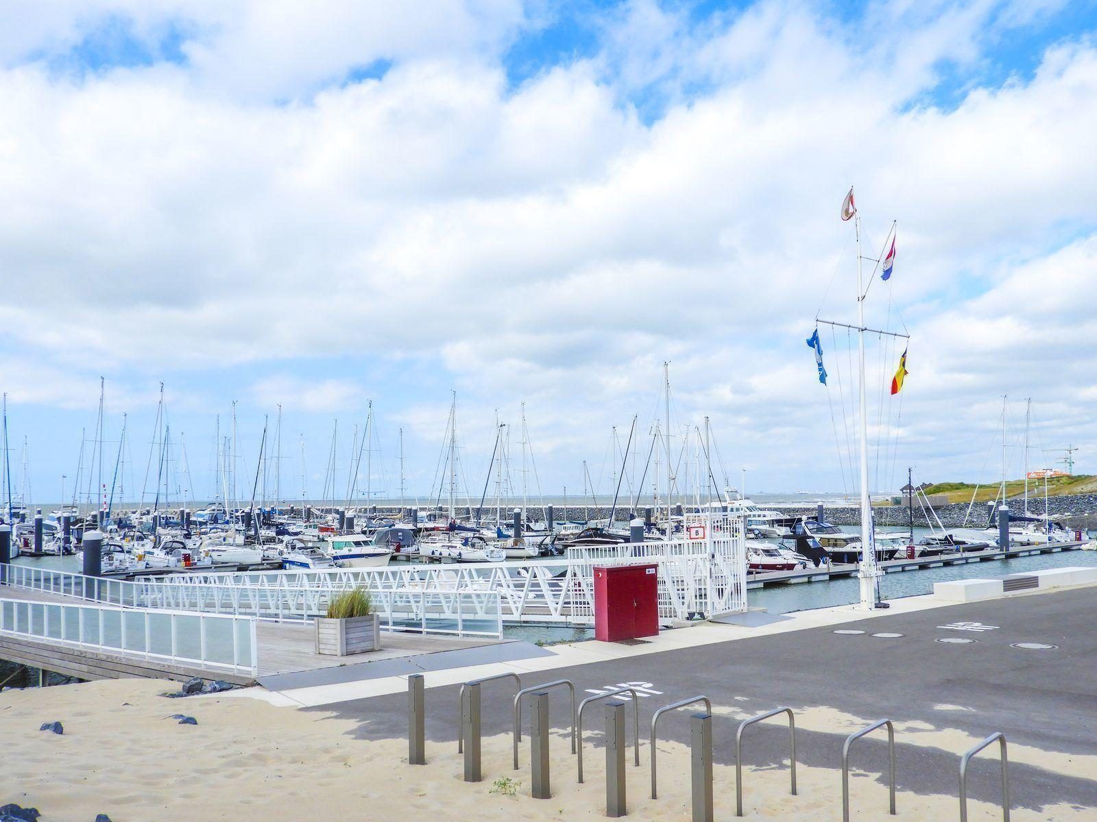 Blick auf den Yachthafen von Cadzand, in der Naehe von VZ331 Apartment Cadzand, ideal fuer Freunde der Seefahrt.