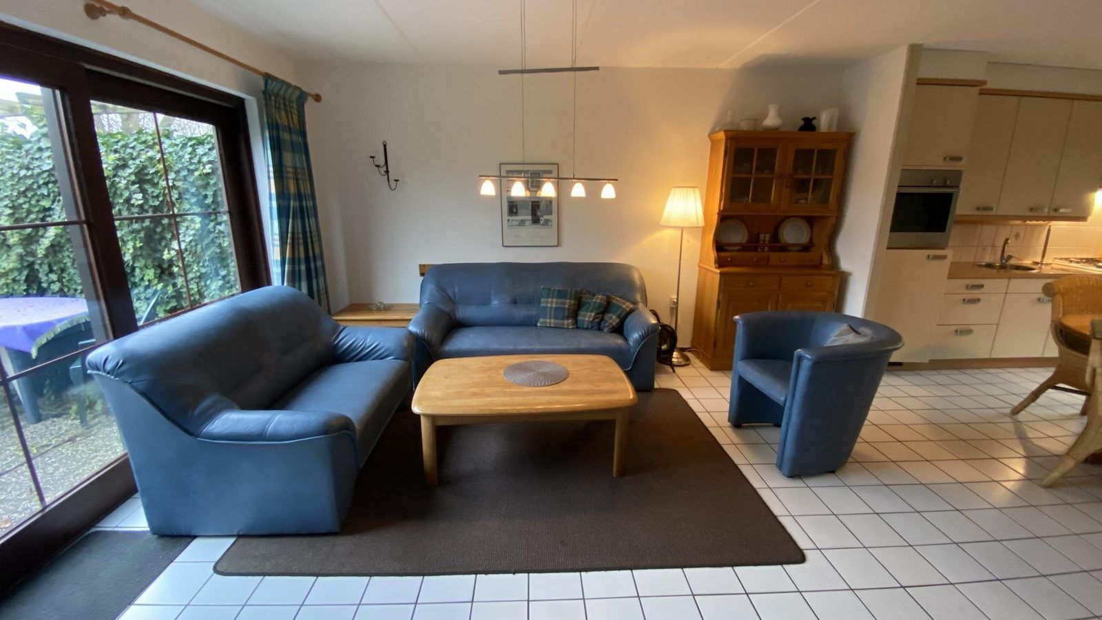 Gemuetliche Sitzecke in VZ919 Ferienhaus in Retranchement, perfekt fuer Gemuetlichkeit in Zeeland.