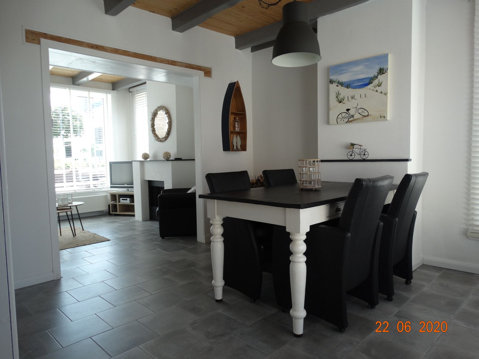 Cozy fireplace in vacation home ZE1542, Biervliet, Zeeuws-Vlaanderen.