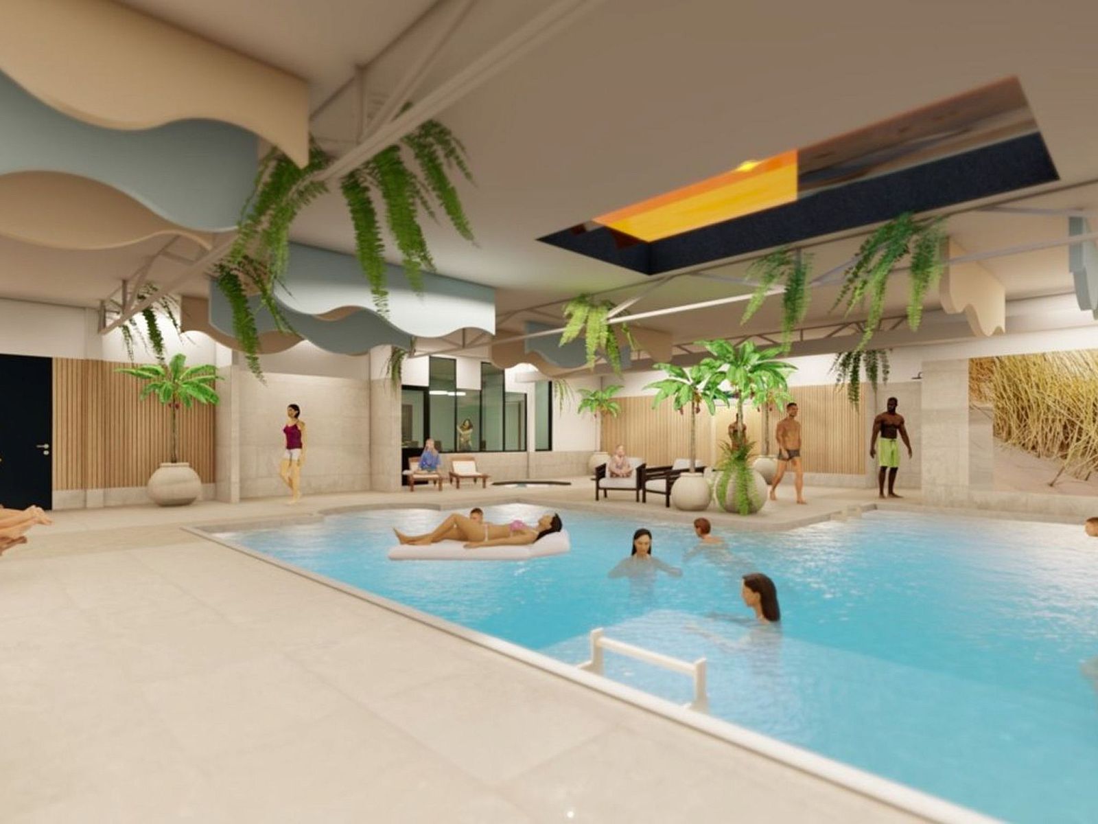 Unterkunft 640824 - Appartement Zuid-Beveland - Appartement Mobilheim O'Hara 6p camping Scheldeoord Baarland