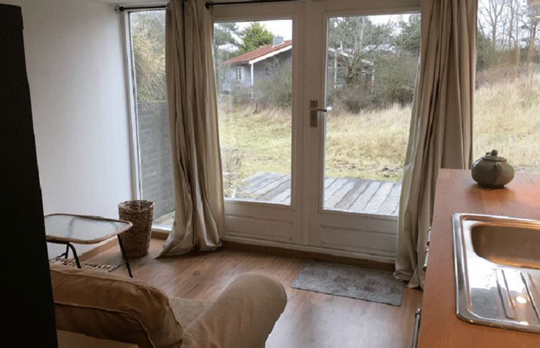 Gezellige zithoek in Vakantiehuis in Ouddorp, Goeree-Overflakkee, Zuid-Holland.