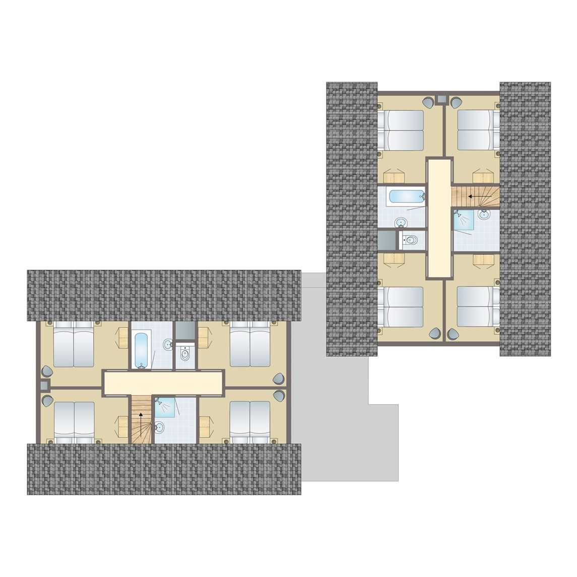 Verblijf 6601198 - Bungalow Goeree-Overflakkee - Strand Resort Ouddorp Duin | 24-persoons villa - Sterduin | 