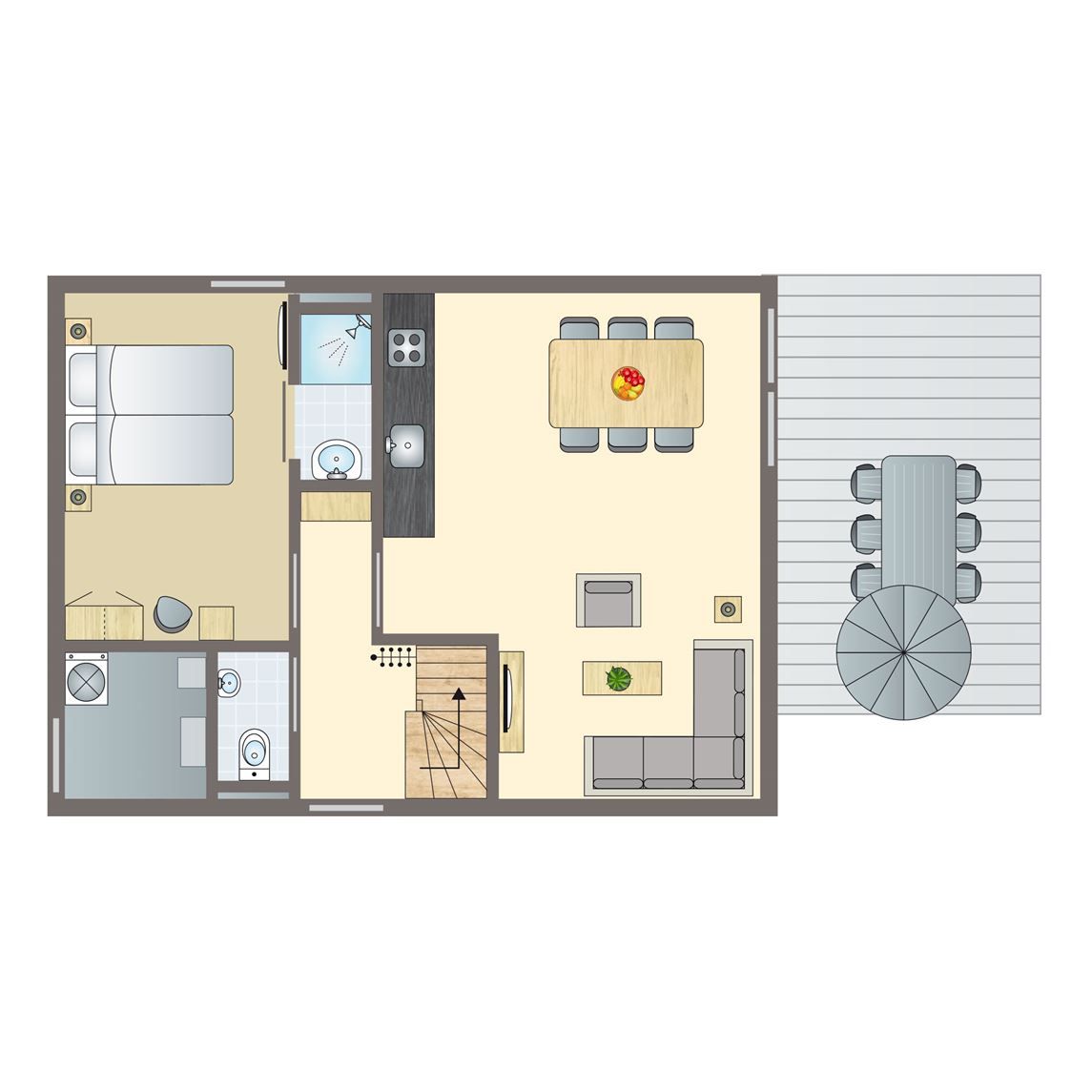 Verblijf 6601202 - Bungalow Goeree-Overflakkee - Strand Resort Ouddorp Duin | 6-persoons kindervilla - Zanddu