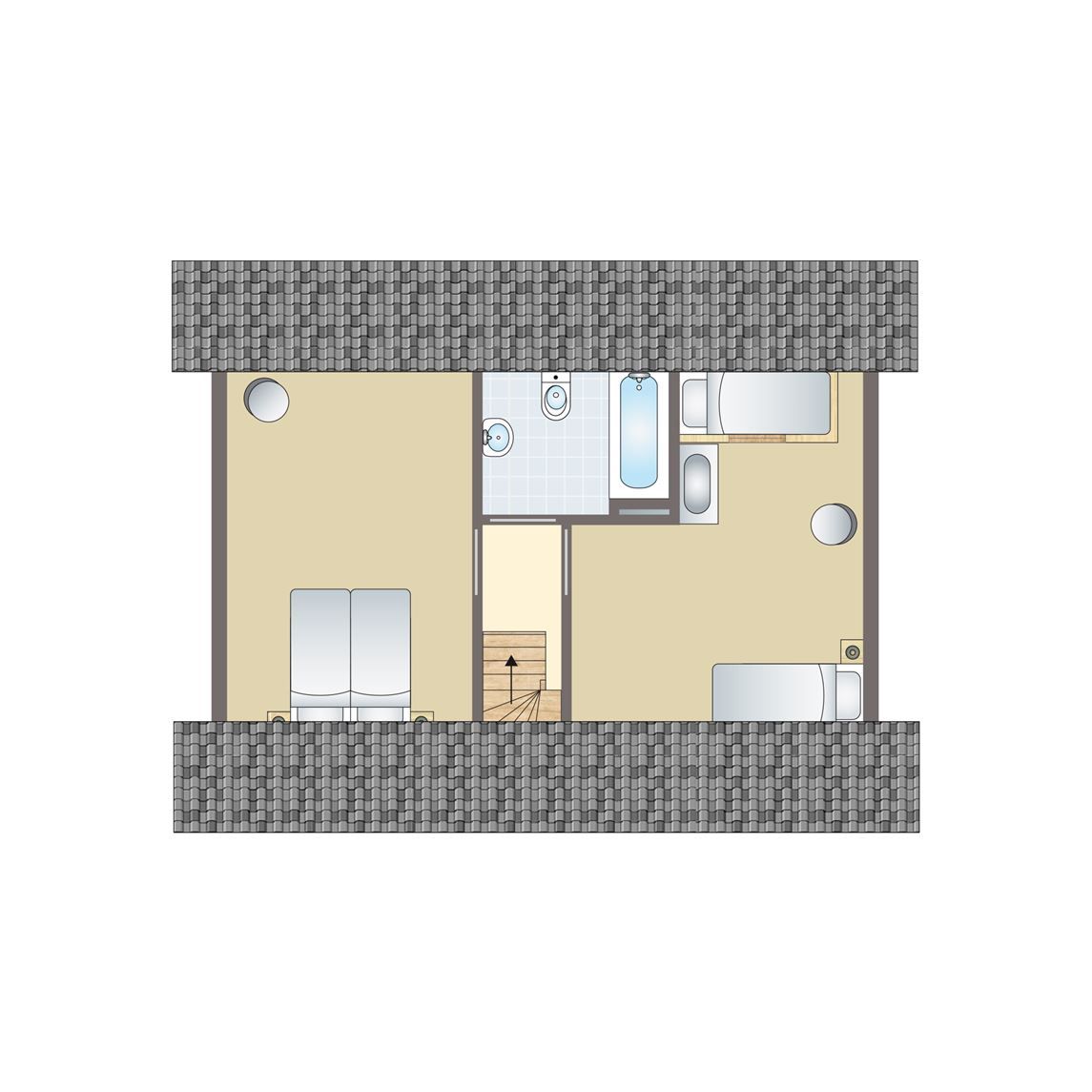 Verblijf 6601202 - Bungalow Goeree-Overflakkee - Strand Resort Ouddorp Duin | 6-persoons kindervilla - Zanddu