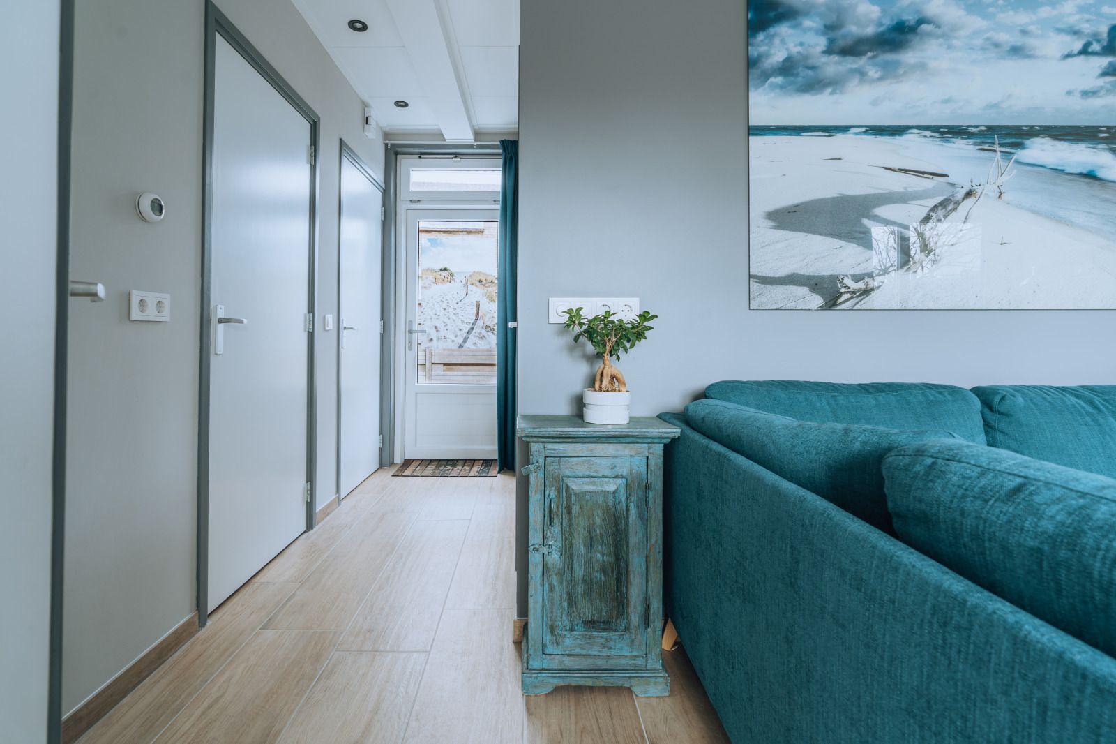 Etagenbett mit Schubladen im Ferienhaus ZH414, Ouddorp, Goeree-Overflakkee, ideal fuer Kinder.